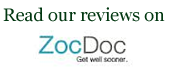 Our reviews on Zocdoc