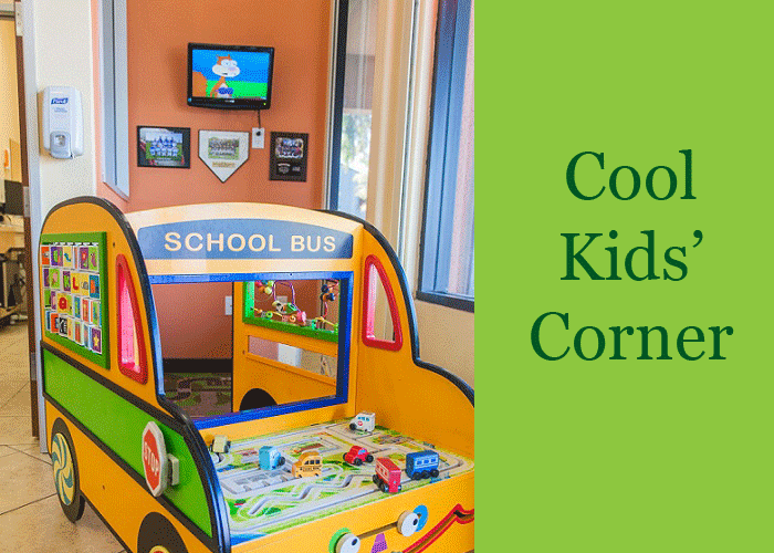 Cool Kids Corner at Fremont Dental Office